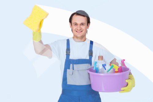 Deep upholstery cleaning equipment removing dirt from armchair fabric