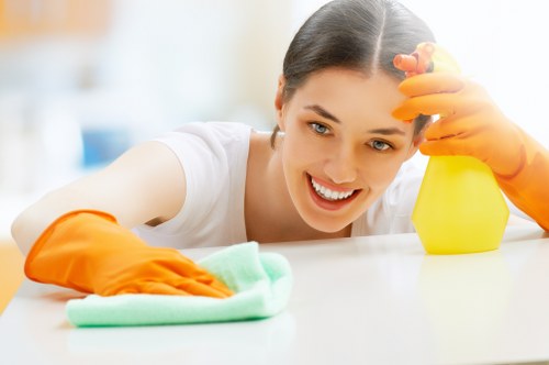 Professional curtain cleaning in a Brompton home interior