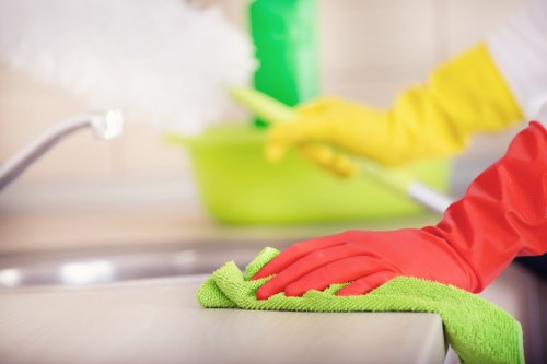 Deep carpet cleaning in a Brompton home interior